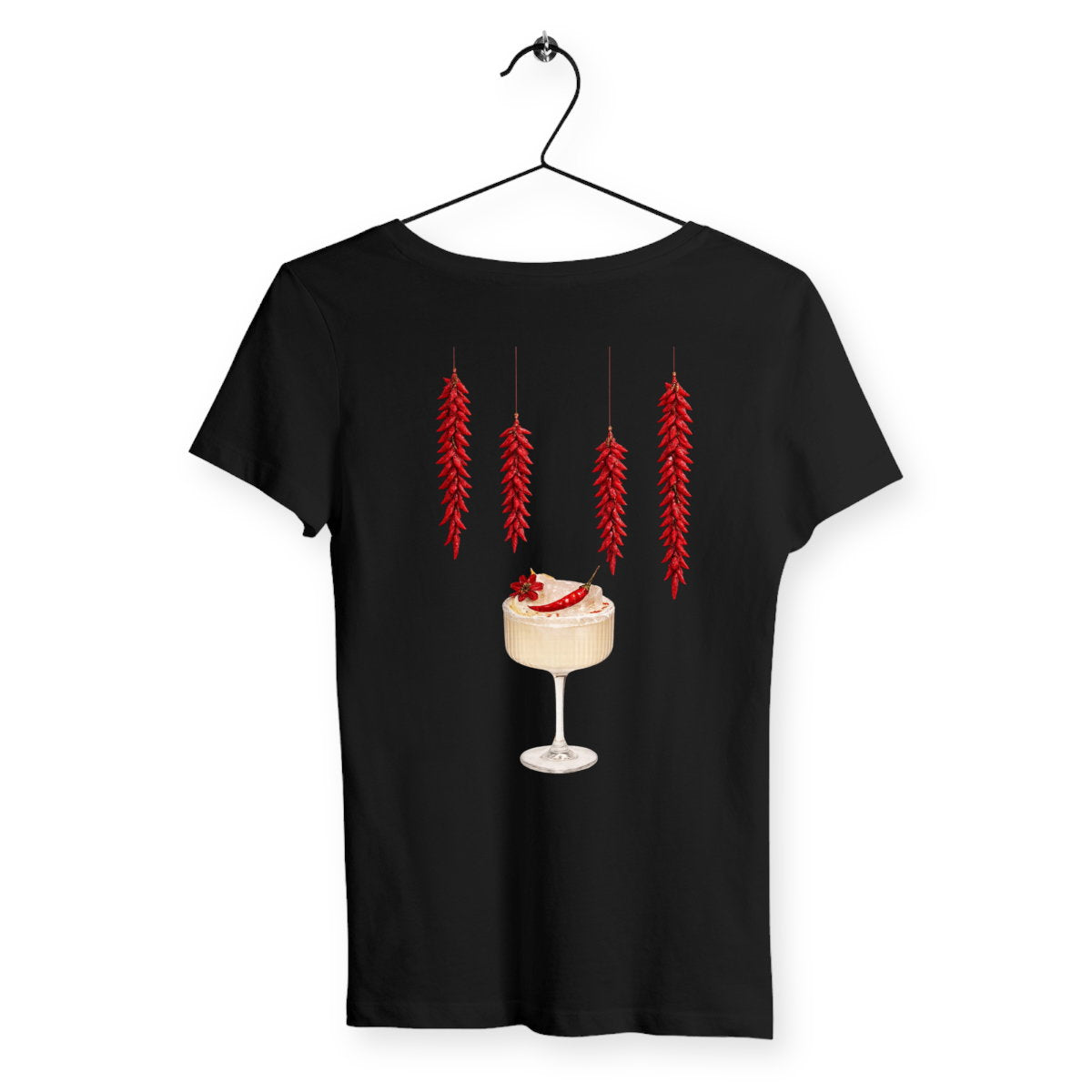 T-shirt Femme Pimenté - dos_noir