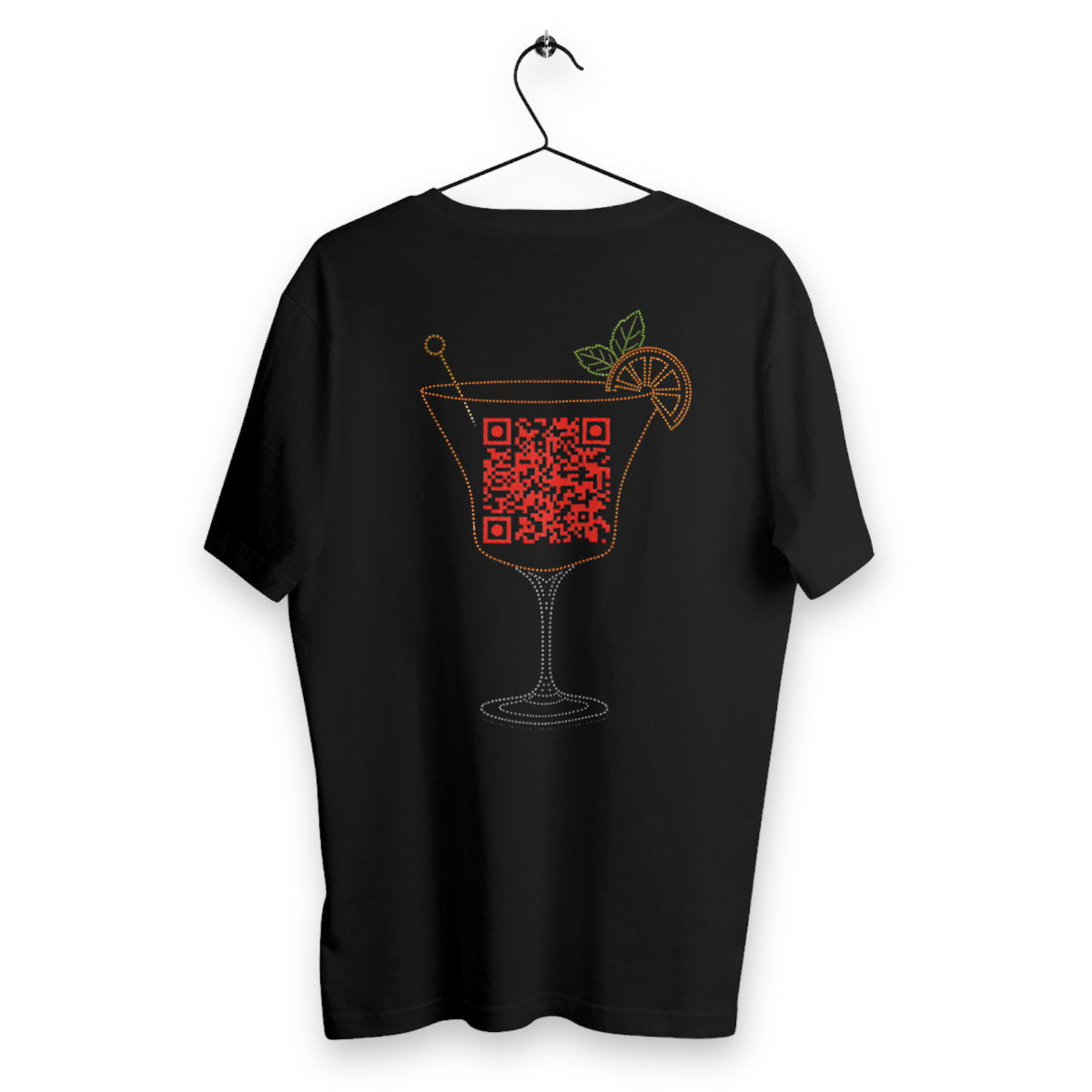 T-shirt Homme QR - dos_noir