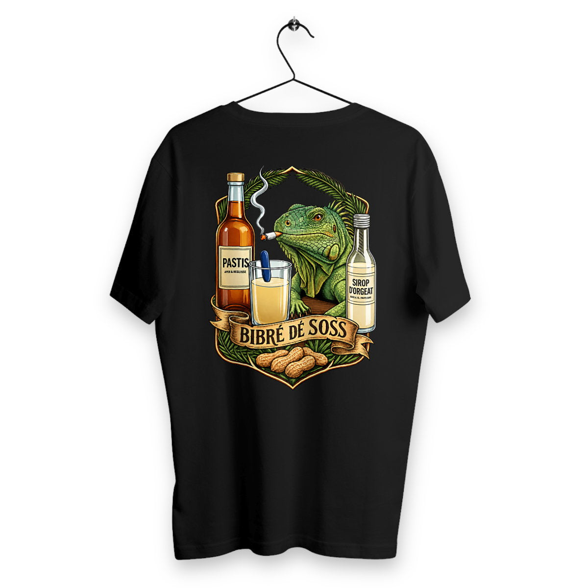 T-shirt Homme Bibré de soss - dos_noir