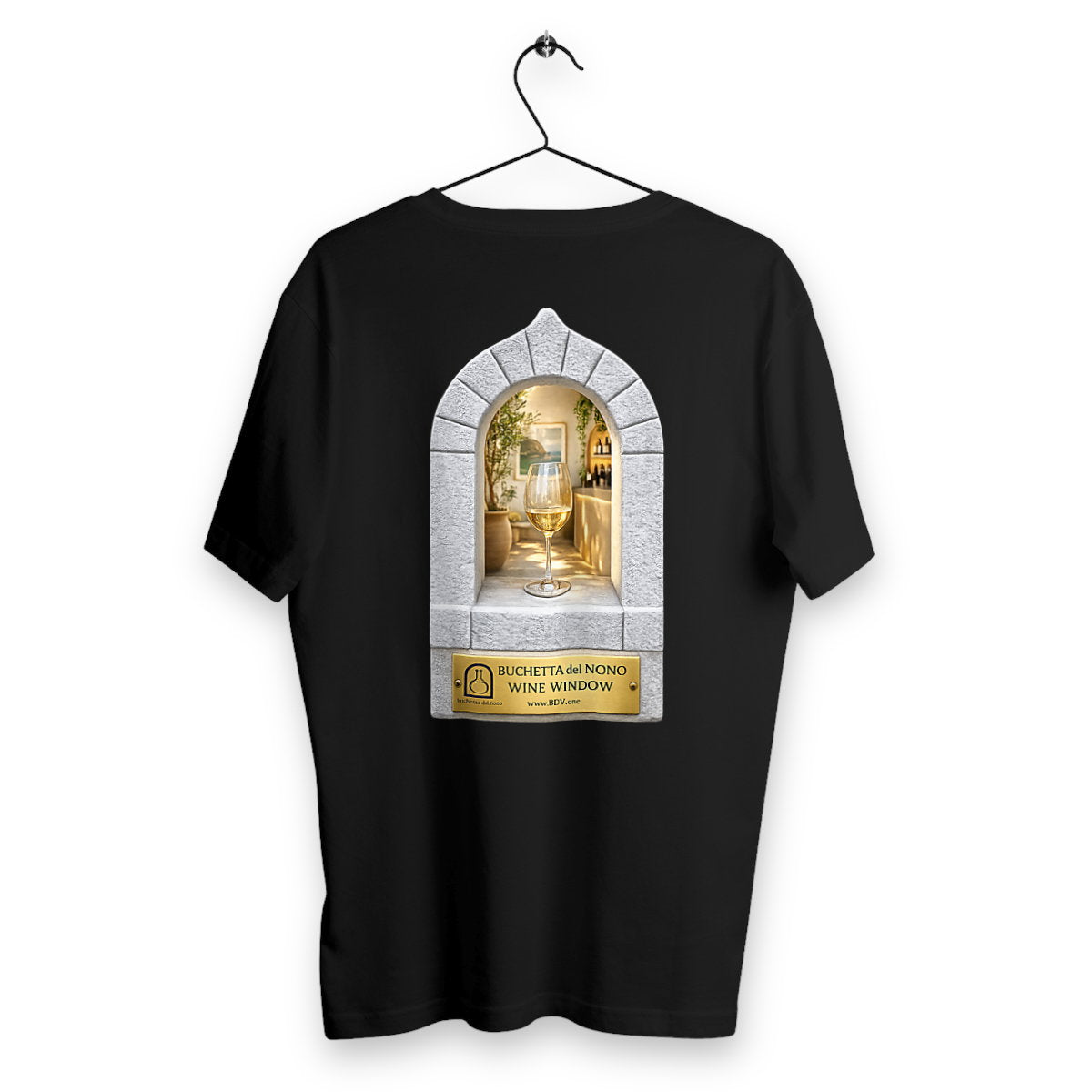 T-shirt Homme Buchetta - dos_noir