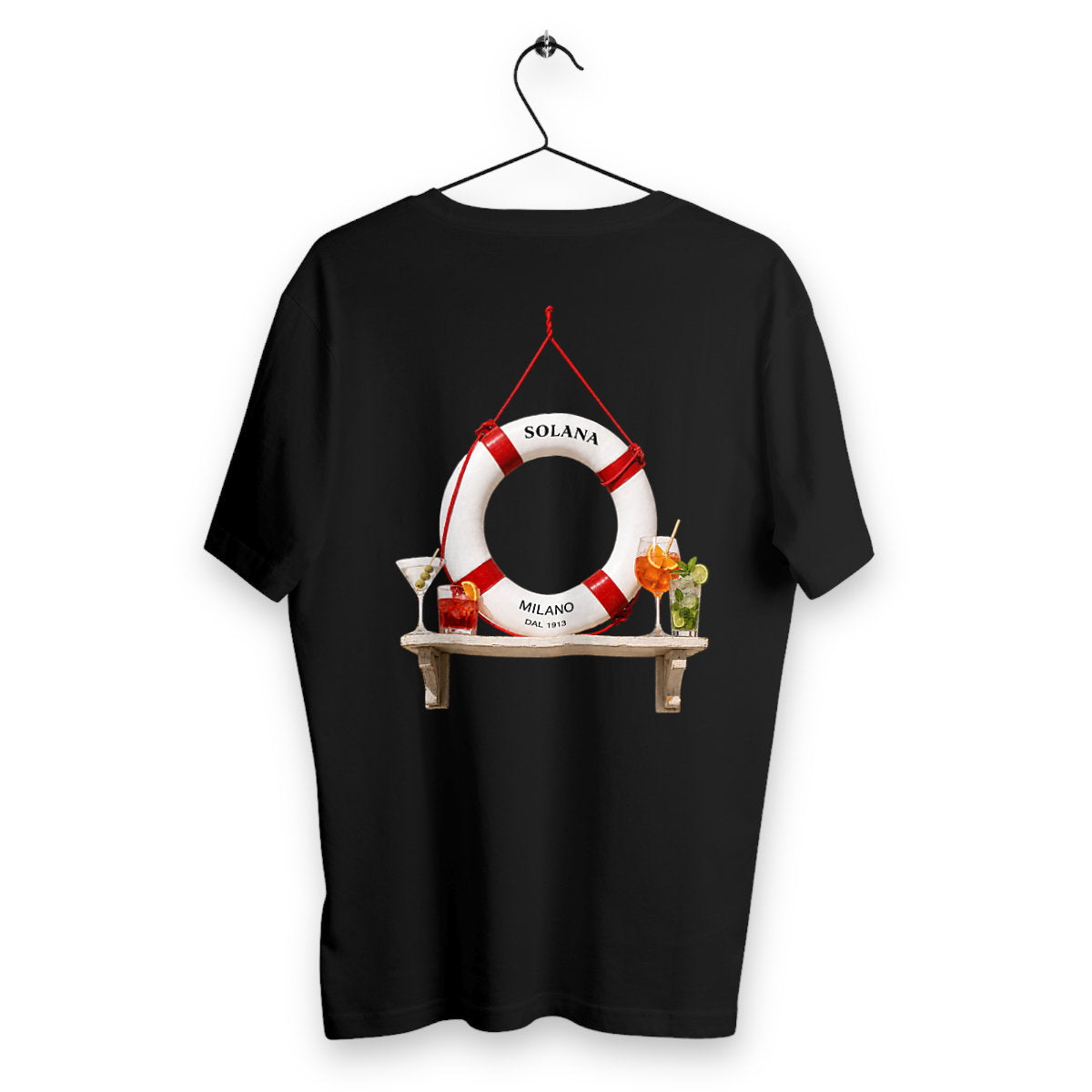 T-shirt Homme Boué - dos_noir