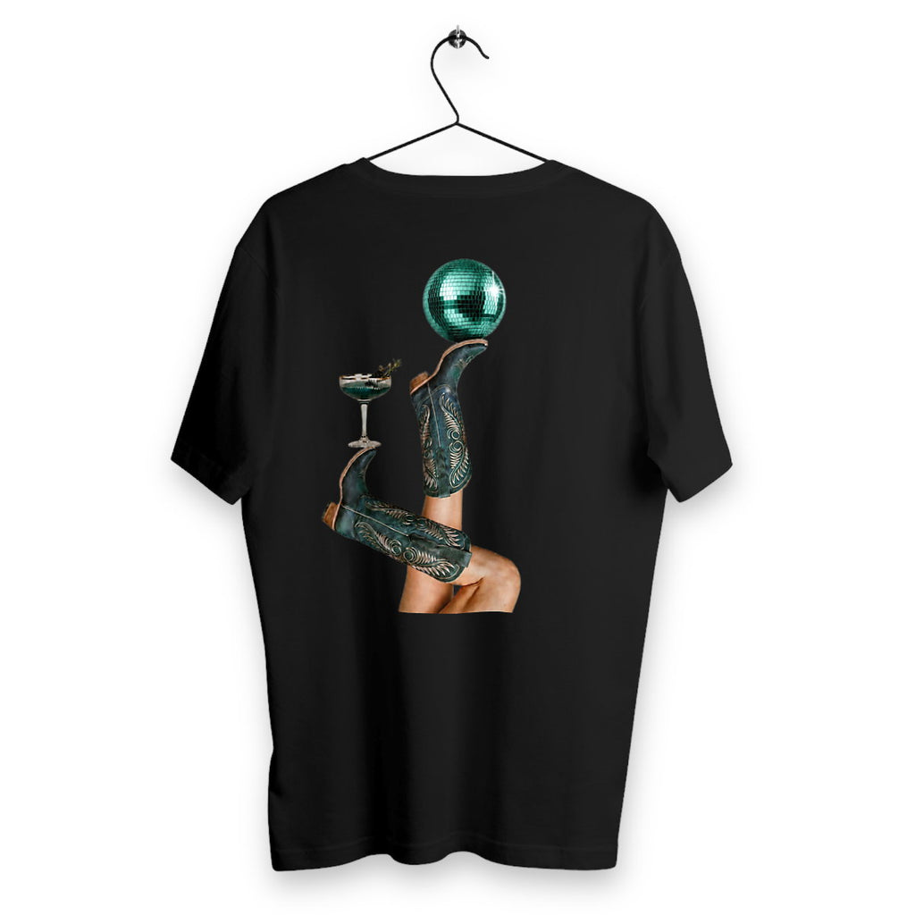 T-shirt Homme Émeraude - dos_noir