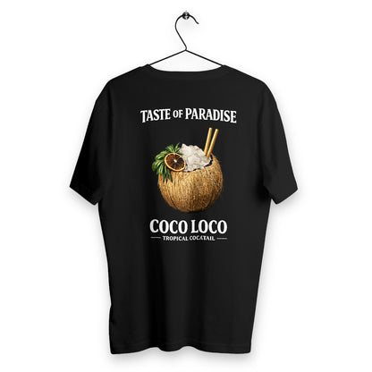 T-shirt Homme Coco Loco - dos_noir