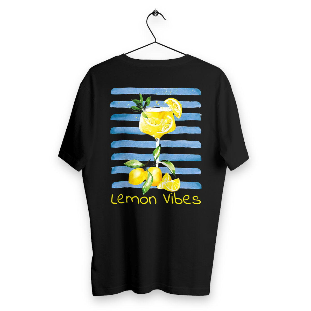 T-shirt Homme Lemon Vibes - dos_noir