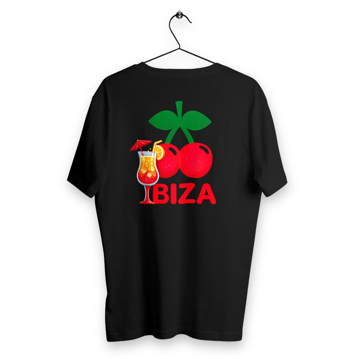 T-shirt Homme Ibiza - dos_noir