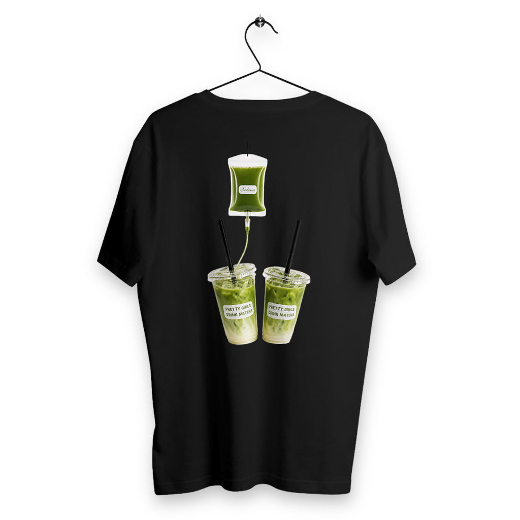 T-shirt Homme Matcha - dos_noir