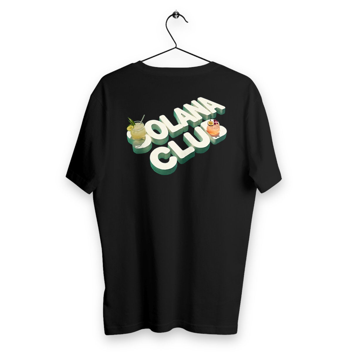 T-shirt Homme Beach - dos_noir