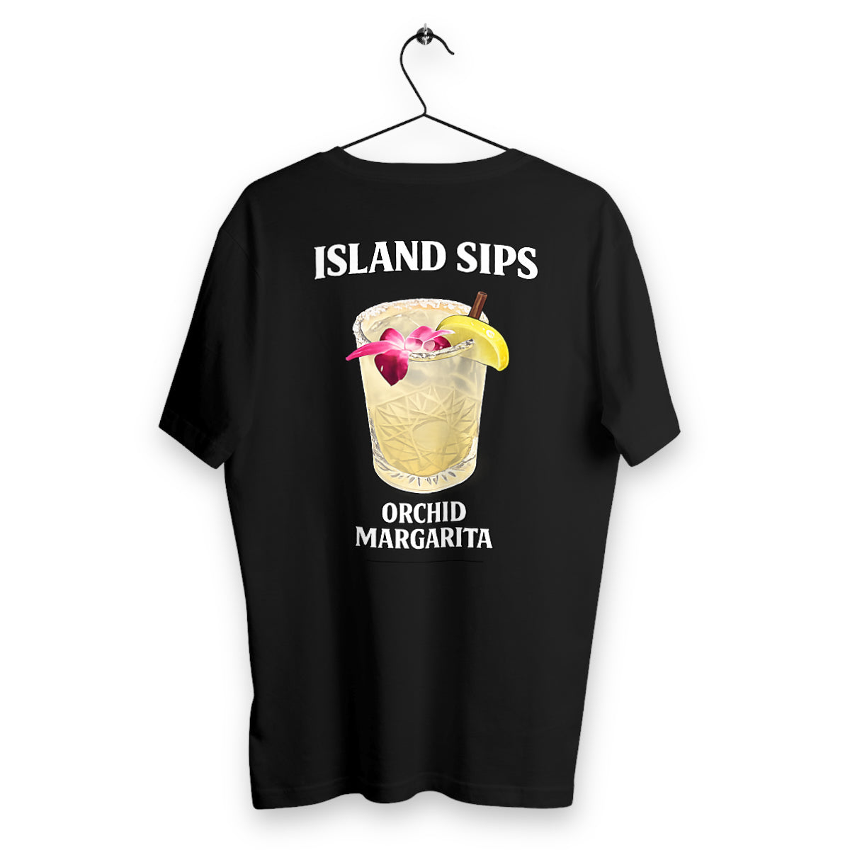 T-shirt Homme Island Sips - dos_noir