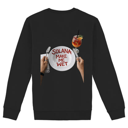 Sweat Solassiette Unisexe - dos_noir