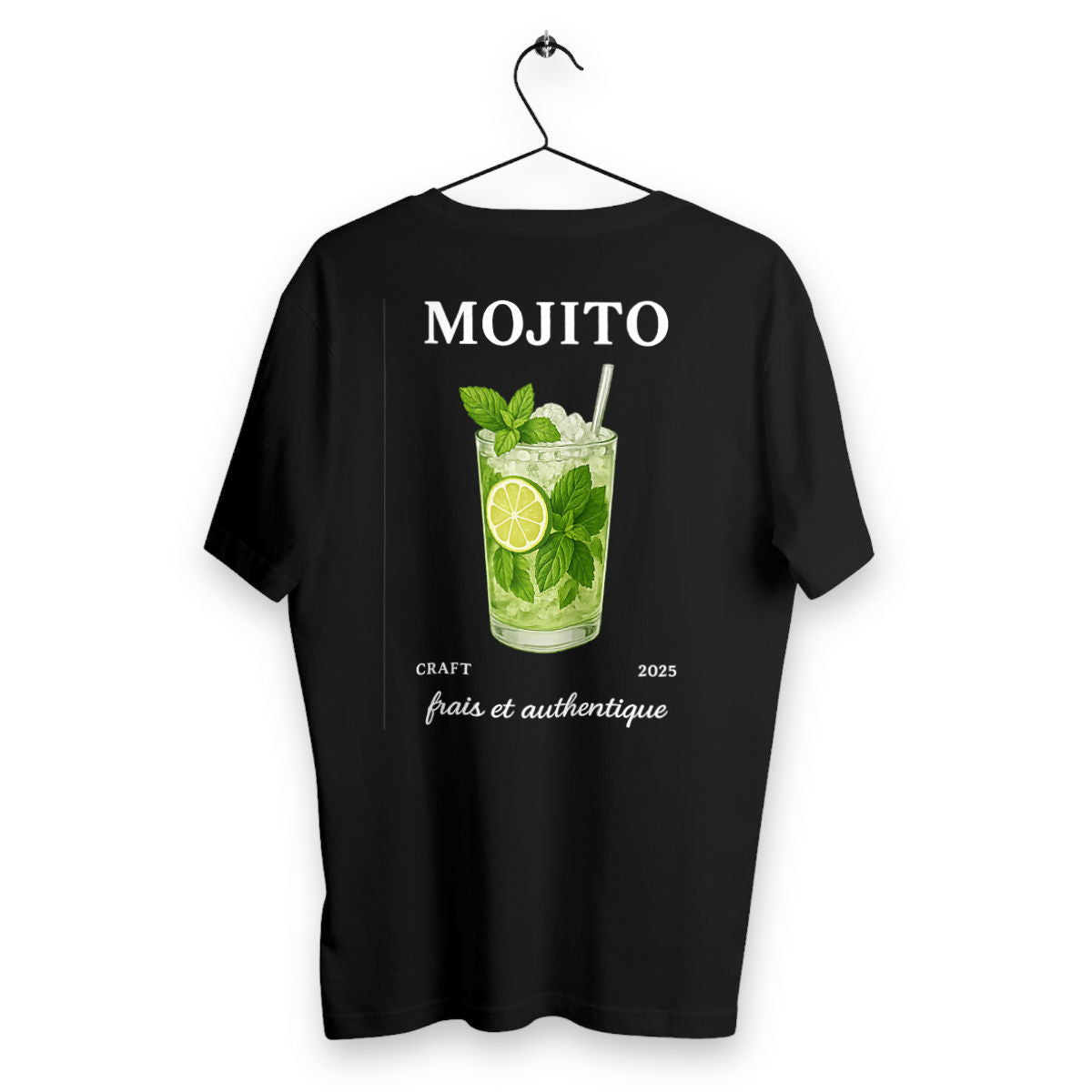 T-shirt Homme Mojito - dos_noir