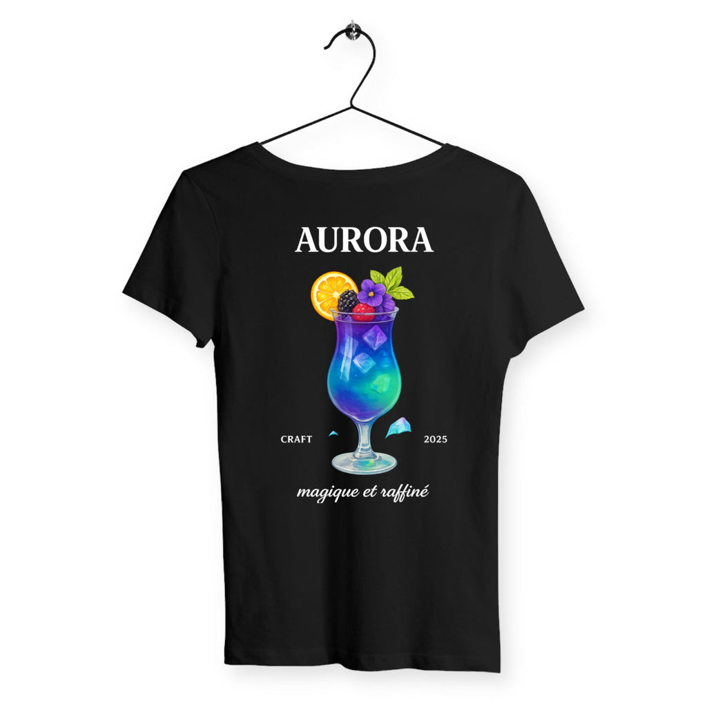 T-shirt Femme Aurora - dos_noir
