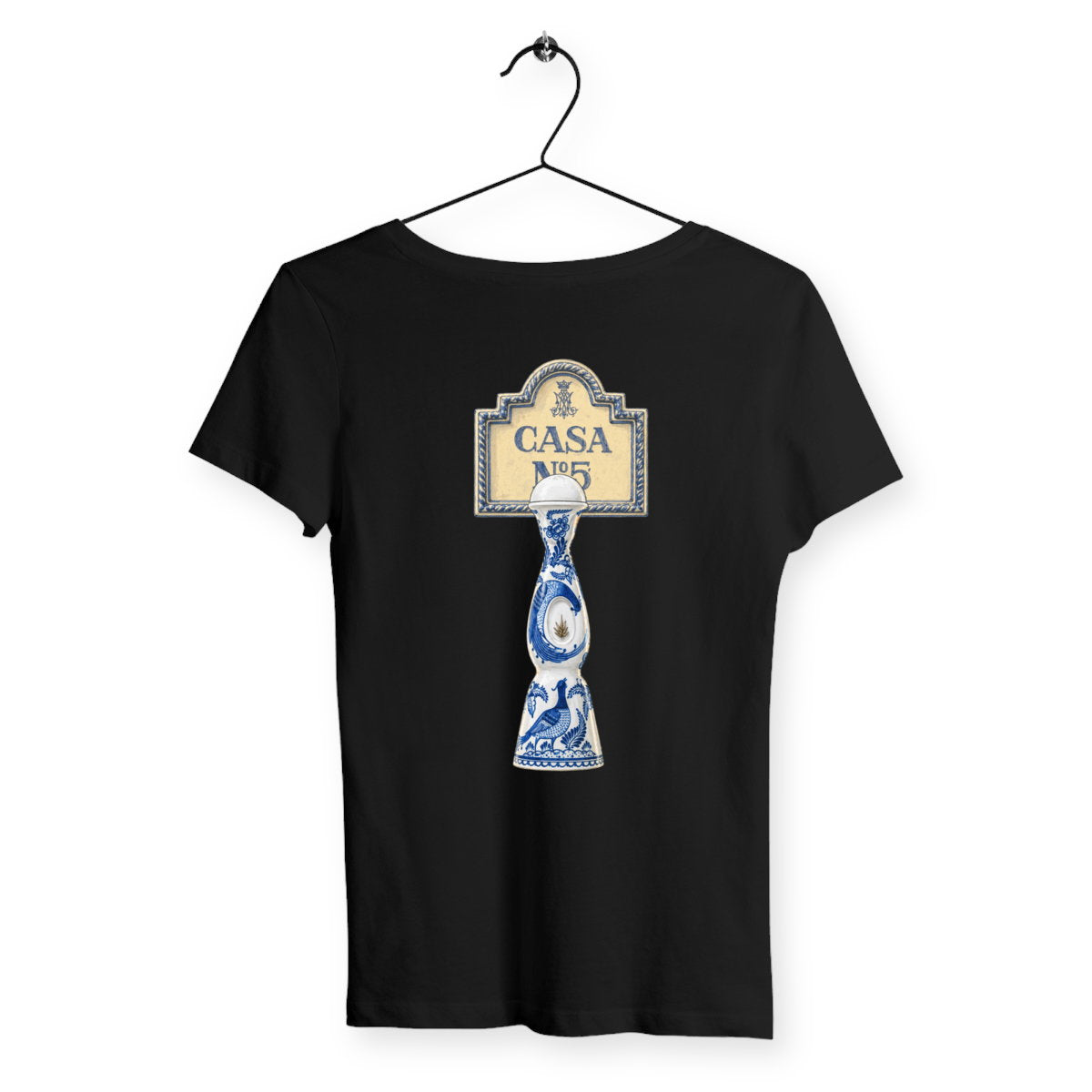 T-shirt Femme Casa 5 - dos_noir