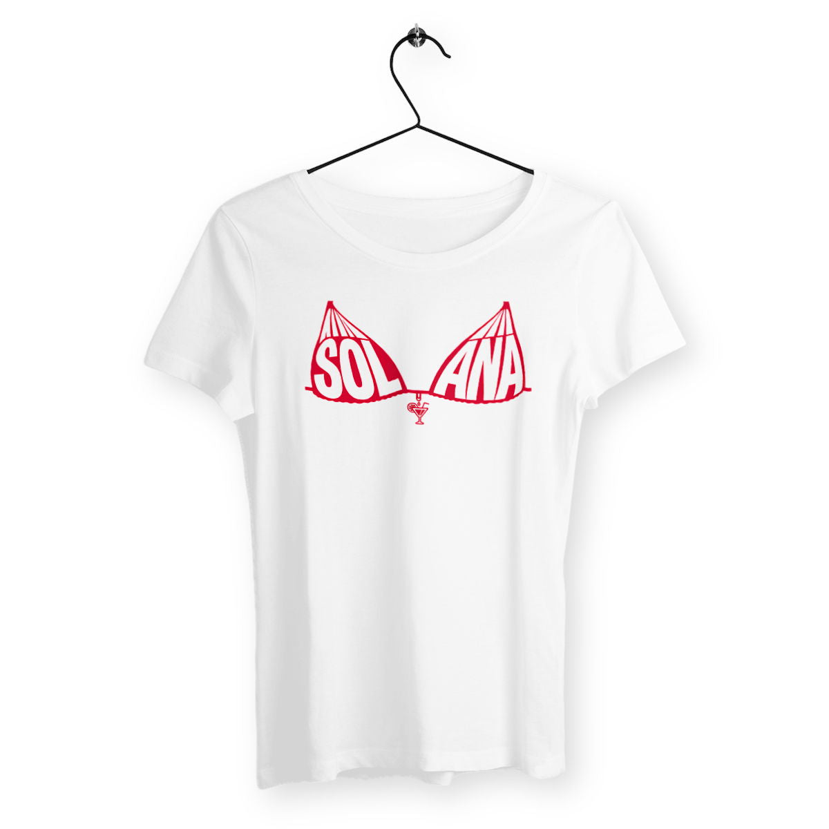 T-shirt Femme Bikini - face_blanc