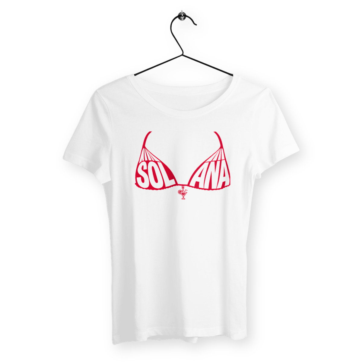 T-shirt Femme Bikini - face_blanc