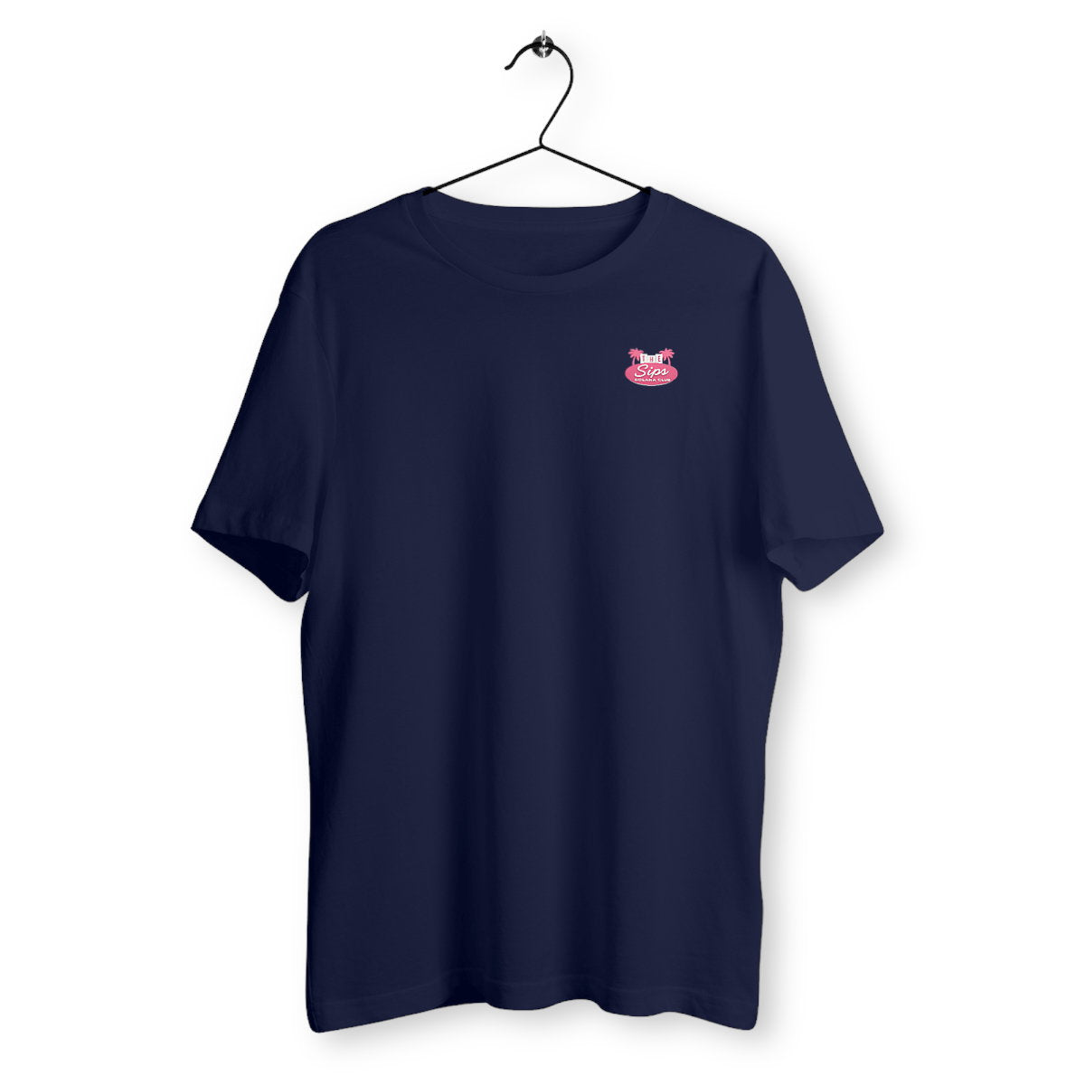 T-shirt Homme School Club - face_bleumarine