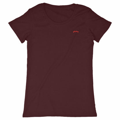 T-shirt Femme Black Jack - face_bordeaux