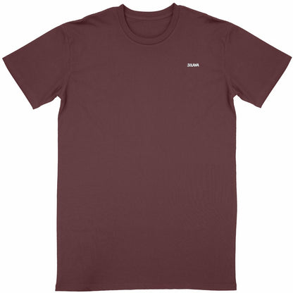 t-shirt homme année 90' - face_bordeaux