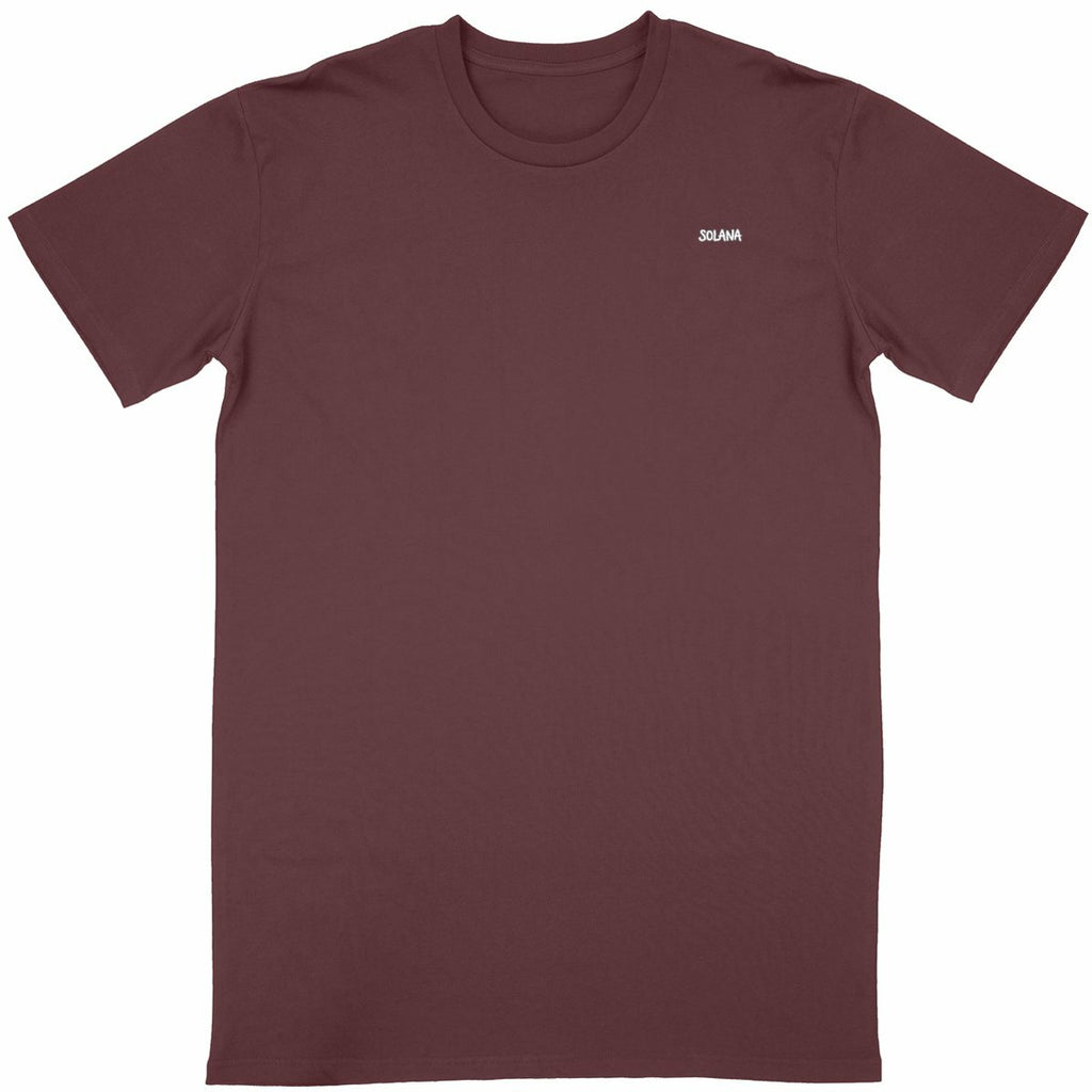 t-shirt homme Sol'10 - face_bordeaux