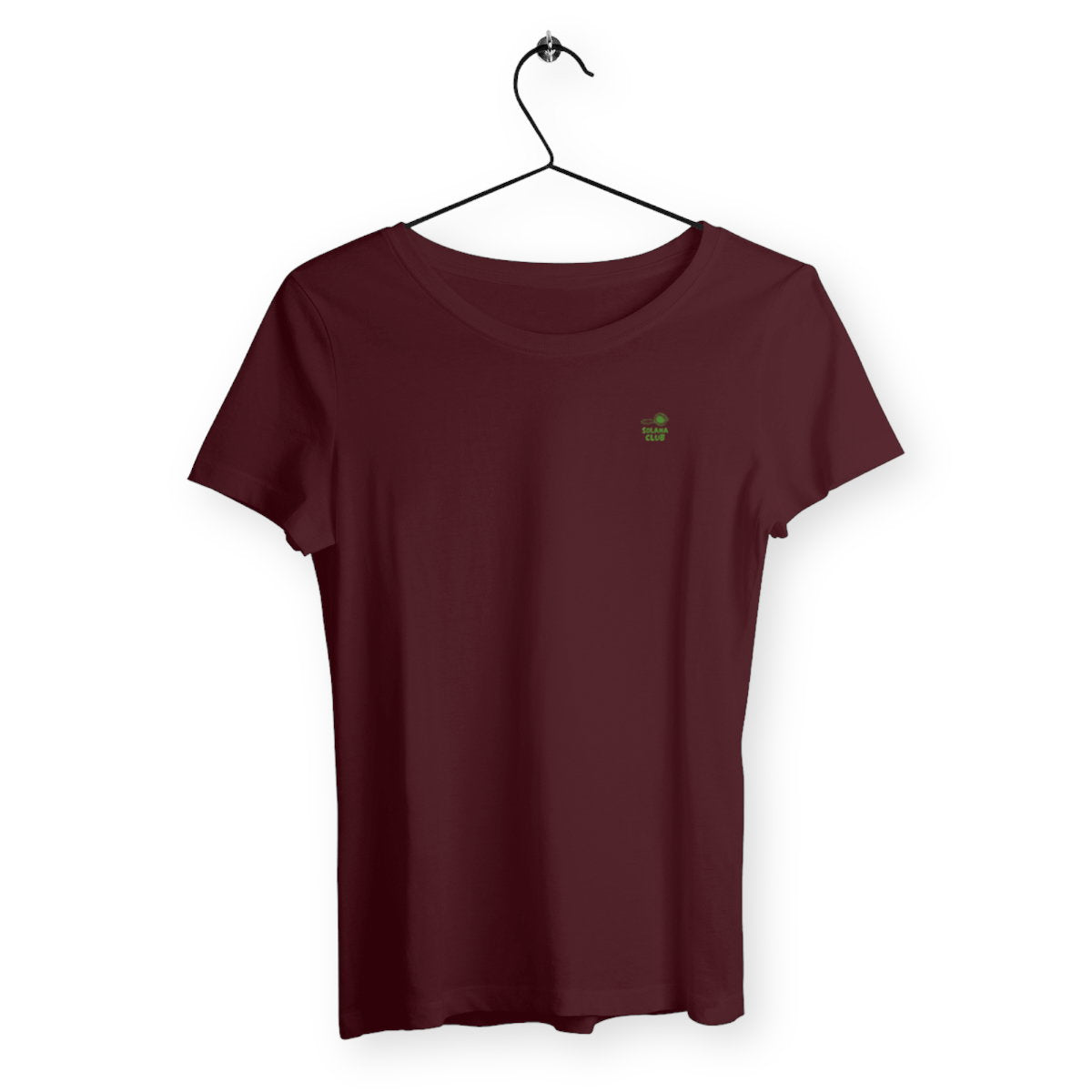 T-shirt Femme Matcha - face_bordeaux