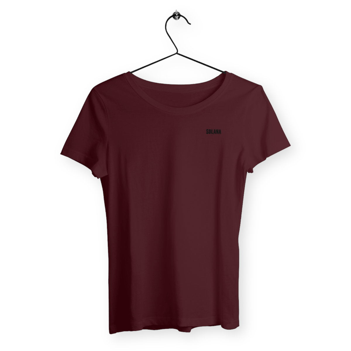 T-shirt Femme Bam Bar - face_bordeaux