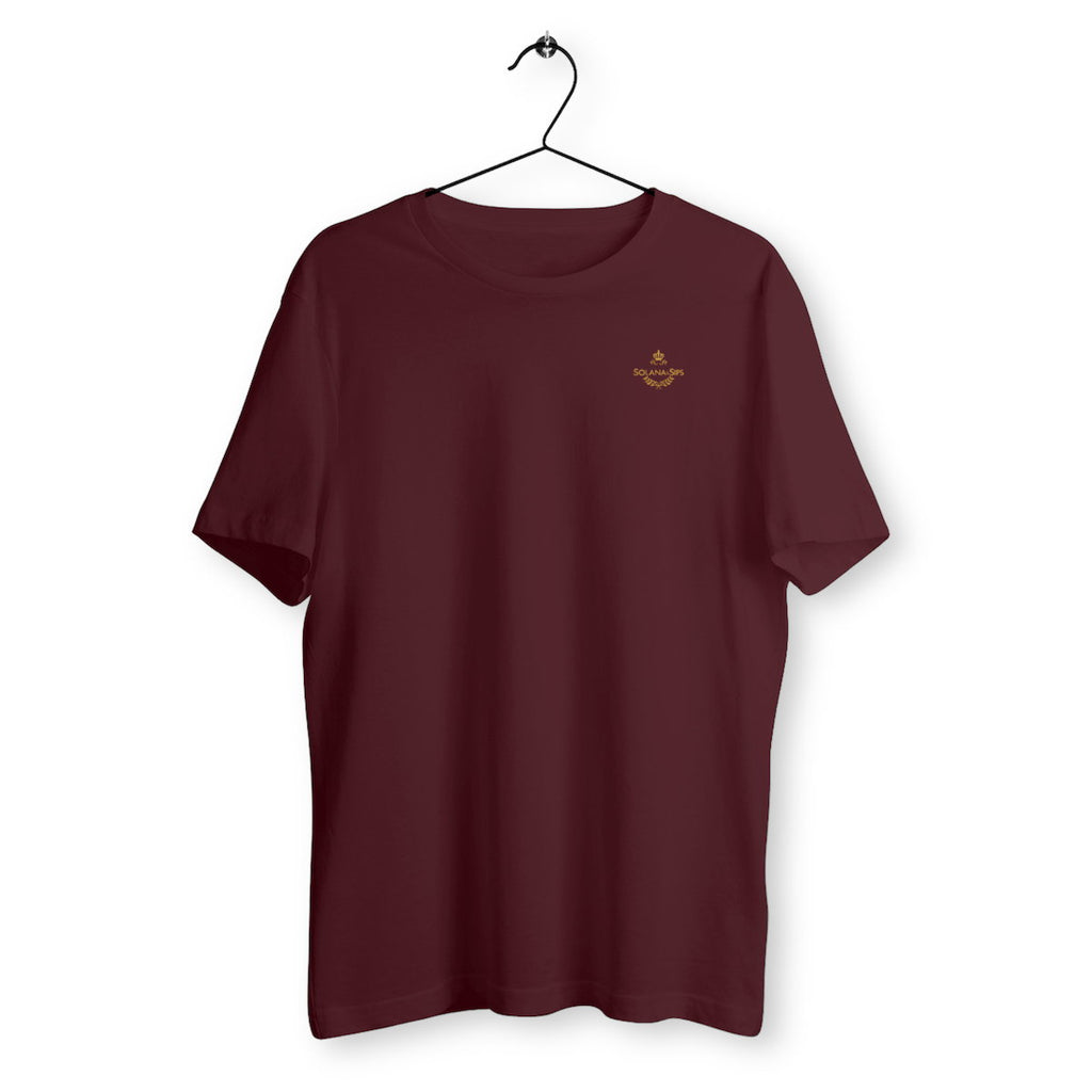 T-shirt Homme Royauté - face_bordeaux