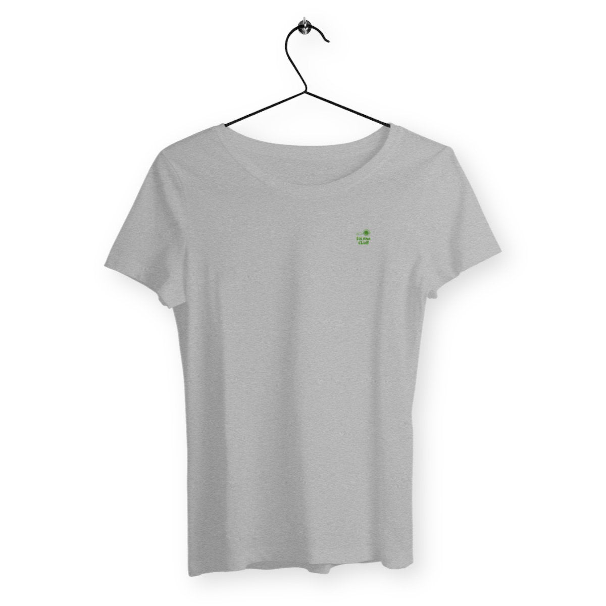 T-shirt Femme Matcha - face_gris