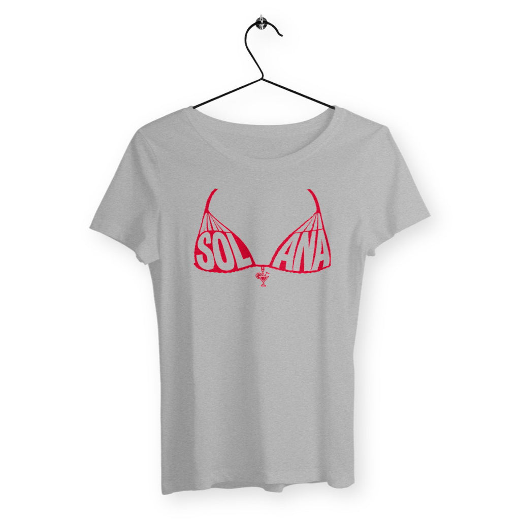 T-shirt Femme Bikini - face_gris