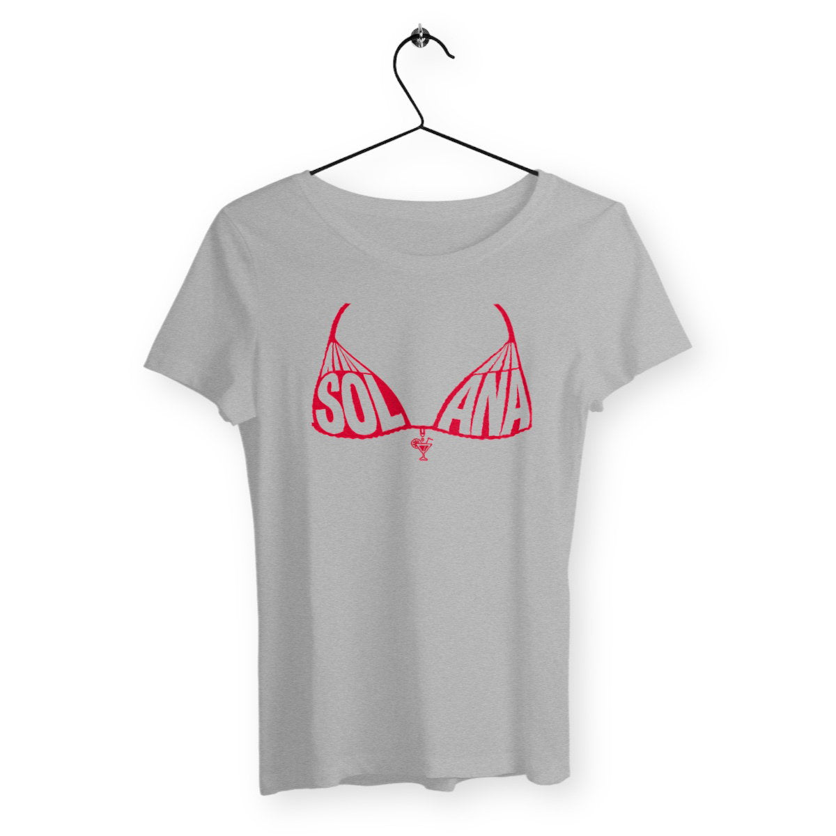 T-shirt Femme Bikini - face_gris