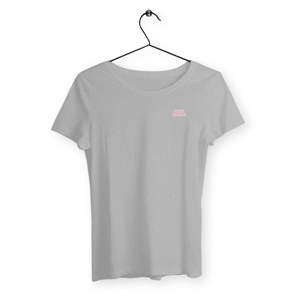 T-shirt Femme Beach - face_gris
