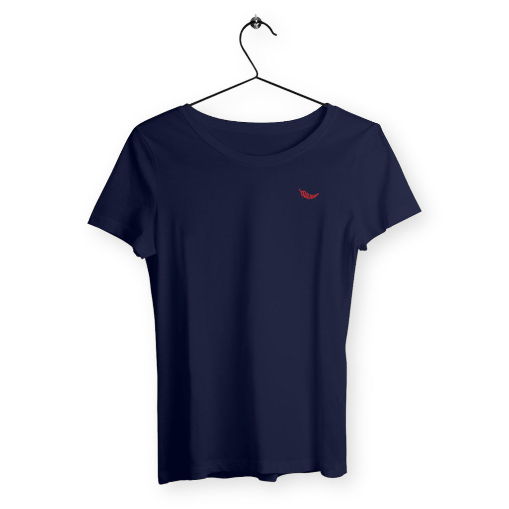 T-shirt Femme Pimenté - face_marine