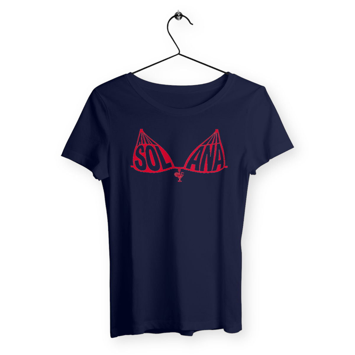 T-shirt Femme Bikini - face_marine