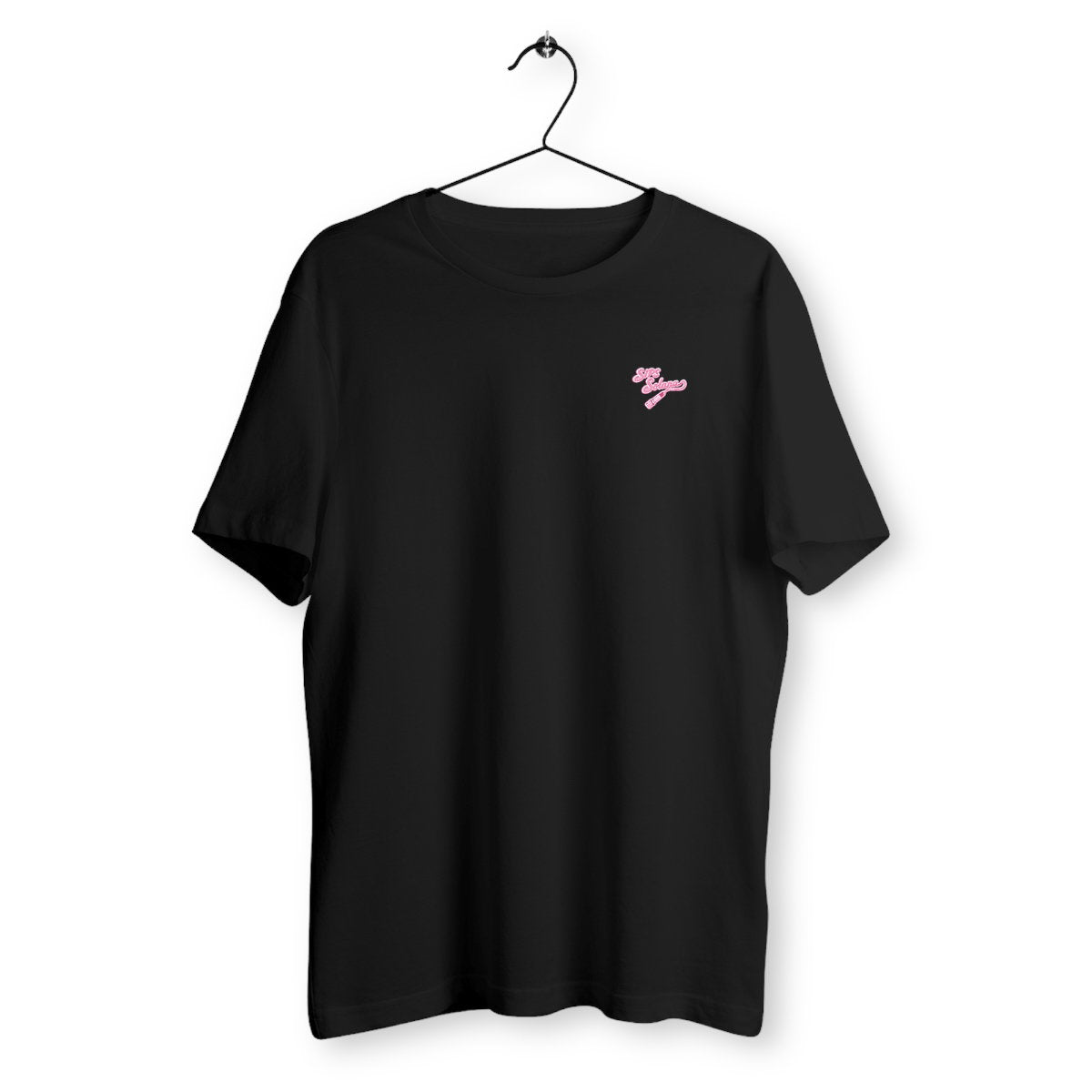 T-shirt Homme Fille A Papa - face_noir
