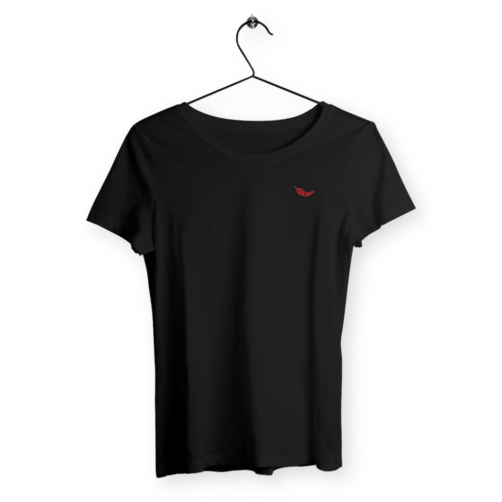 T-shirt Femme Pimenté - face_noir