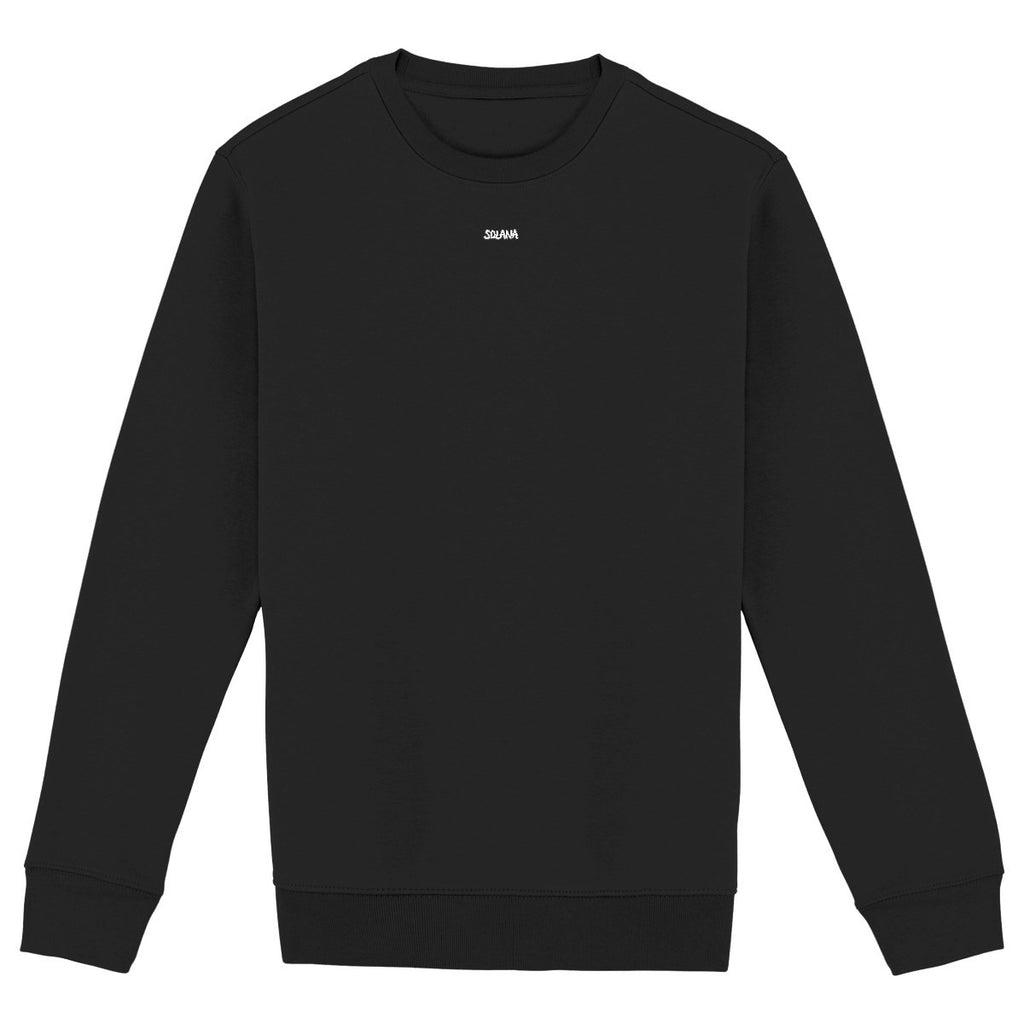 Sweat Solassiette Unisexe - face_noir